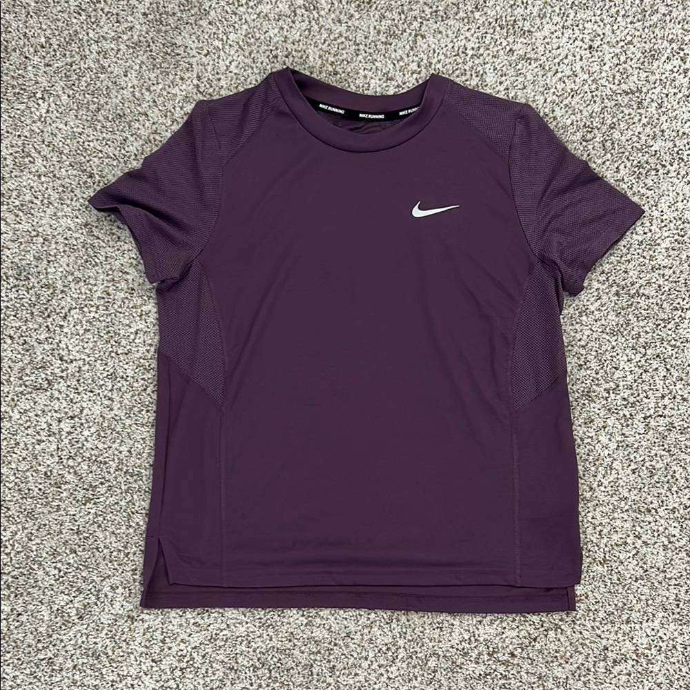 Nike dark purple workout top